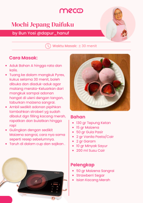 Resep Mochi Daifuku