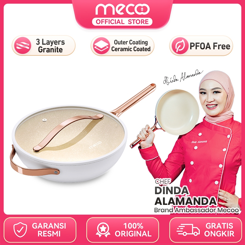 Mecoo Premium Non-Stick Wok 30cm