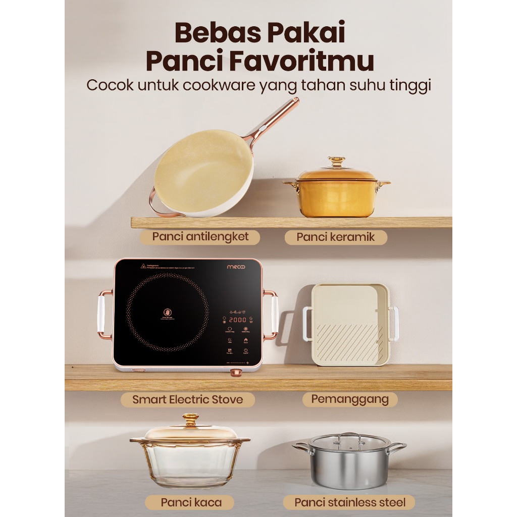 Mecoo Smart Electric Stove - Gambar 6