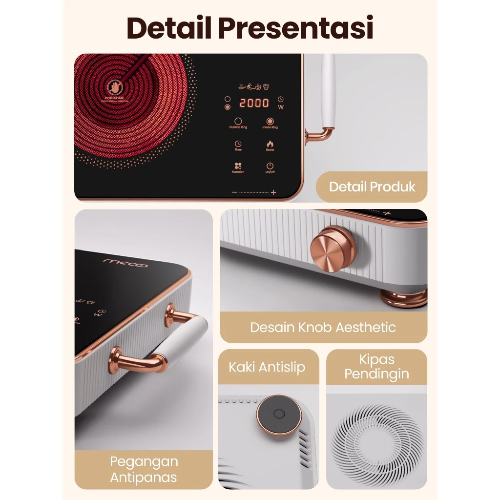 Mecoo Smart Electric Stove - Gambar 9