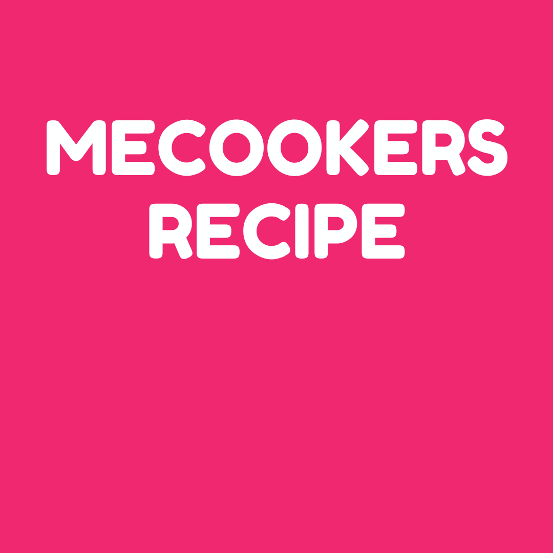 MeCookers Recipe